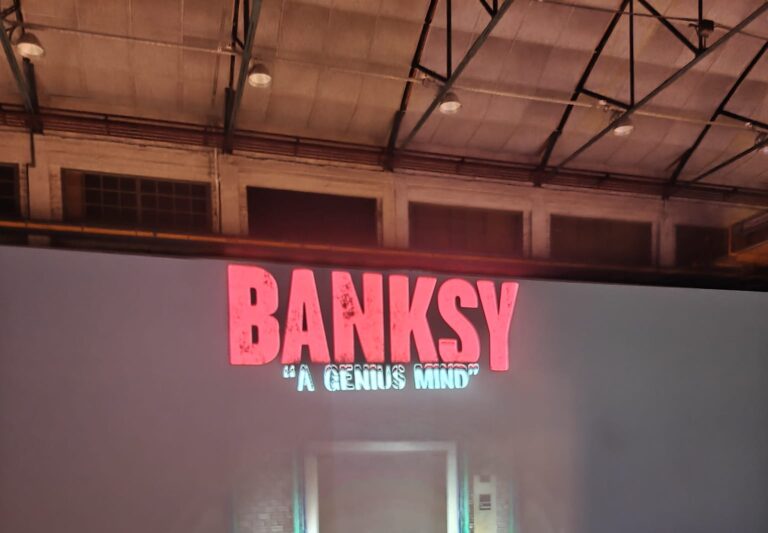 Turussa vietetty treffipäivä. Banksy - A Genious Mind
